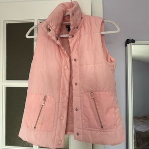 SOLD Pink puffer vest